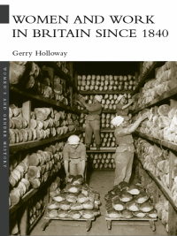Omslagafbeelding: Women and Work in Britain since 1840 1st edition 9780415259101