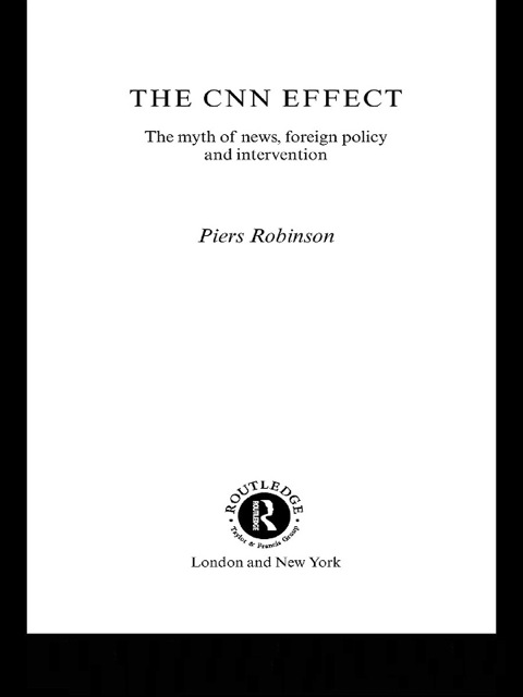 Cover image for book The CNN Effect