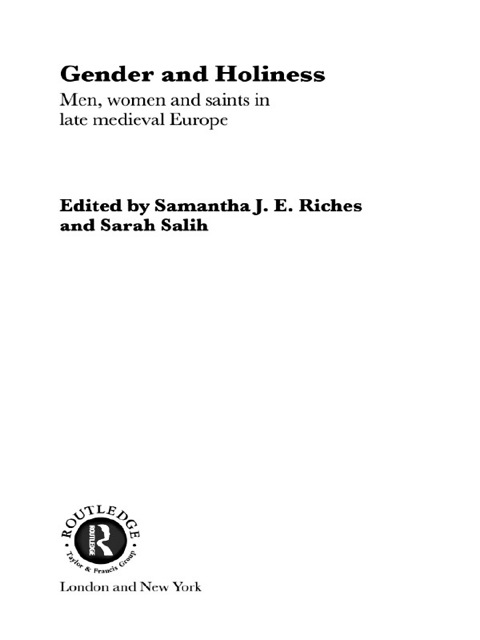 Cover image for book Gender and Holiness