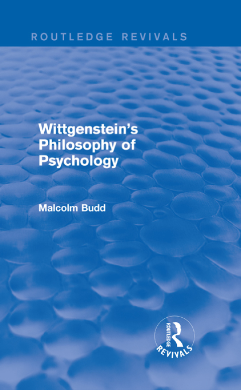 Cover image for book Wittgenstein's Philosophy of Psychology (Routledge Revivals)