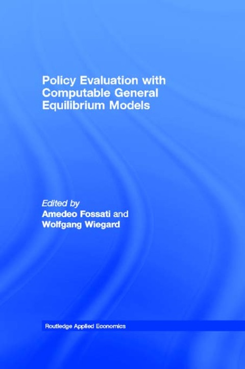 Cover image for book Policy Evaluation with Computable General Equilibrium Models