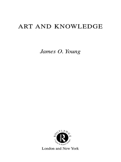 Cover image for book Art and Knowledge