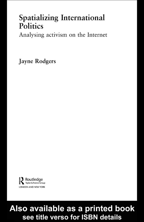 Cover image for book Spatializing International Politics