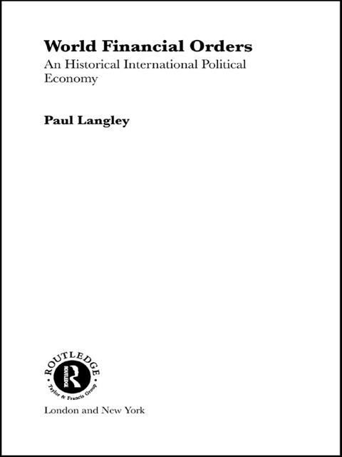 Cover image for book World Financial Orders