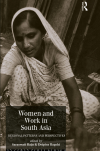 Cover image: Women and Work in South Asia 1st edition 9780415042499