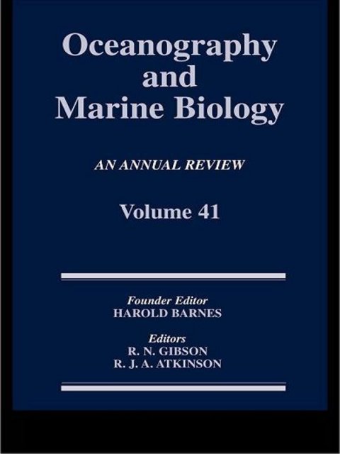 Cover image for book Oceanography and Marine Biology