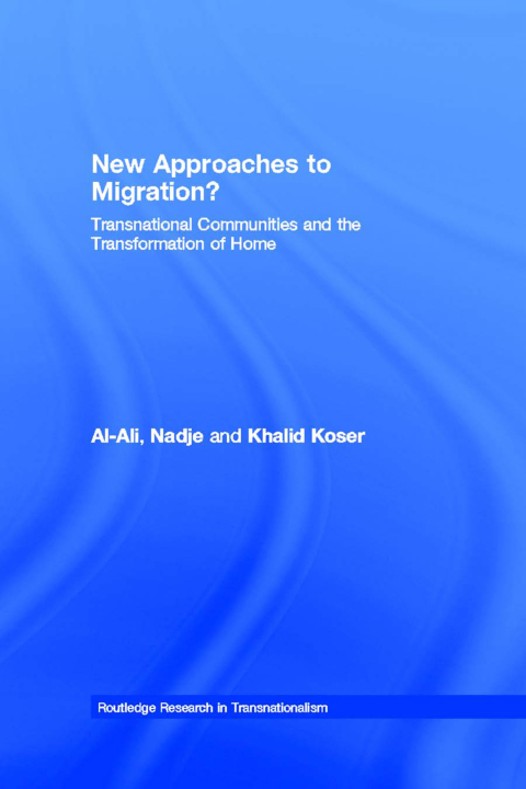 Cover image for book New Approaches to Migration?