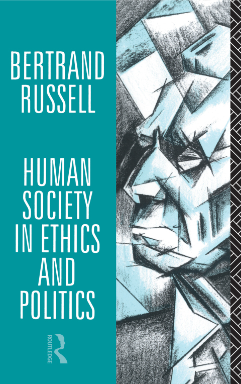Cover image for book Human Society in Ethics and Politics