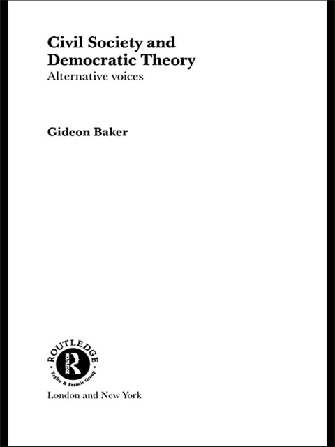 Cover image for book Civil Society and Democratic Theory