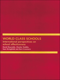 Cover image: World Class Schools 1st edition 9780415253482