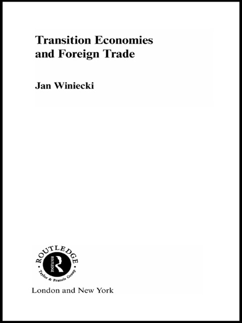 Cover image for book Transition Economies and Foreign Trade