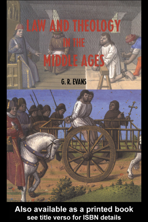 Cover image for book Law and Theology in the Middle Ages