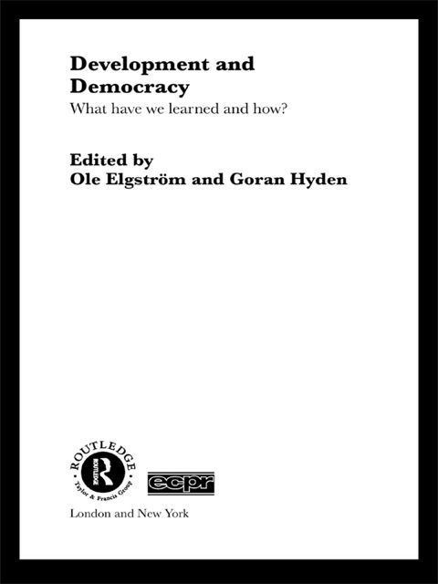 Cover image for book Development and Democracy