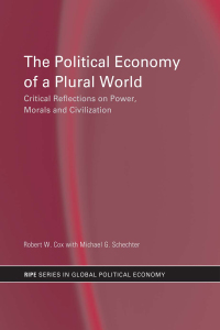 Cover image: The Political Economy of a Plural World 1st edition 9780415252911