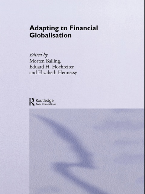 Cover image for book Adapting to Financial Globalisation