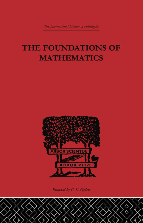 Cover image for book Foundations of Mathematics and other Logical Essays