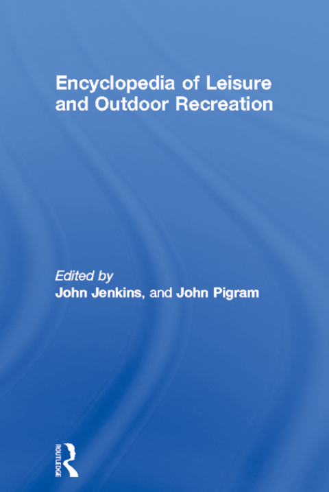 Cover image for book Encyclopedia of Leisure and Outdoor Recreation