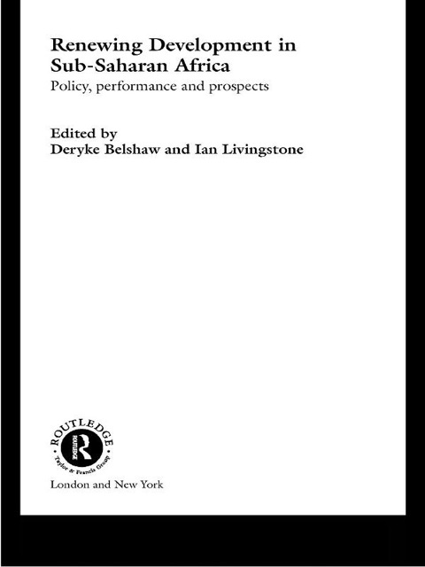 Cover image for book Renewing Development in Sub-Saharan Africa