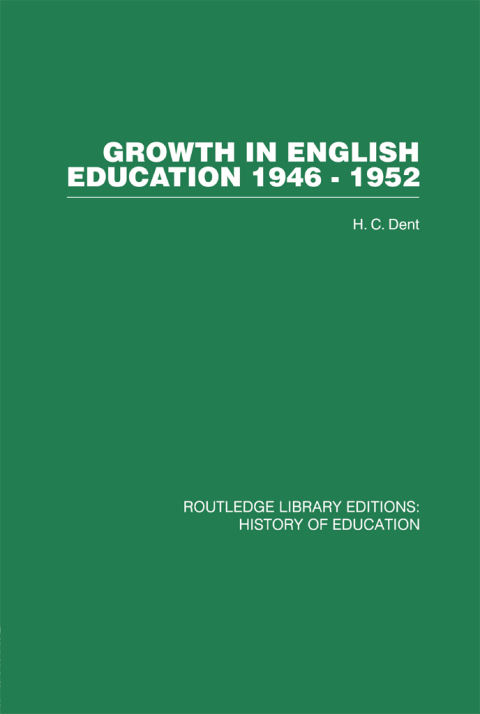 Cover image for book Growth in English Education