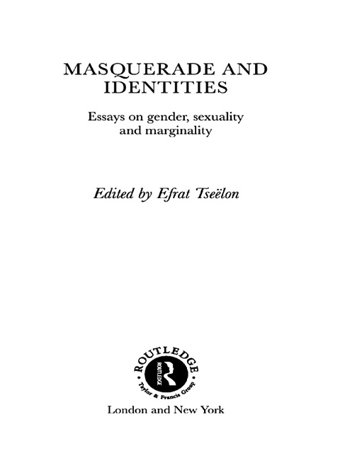 Cover image for book Masquerade and Identities