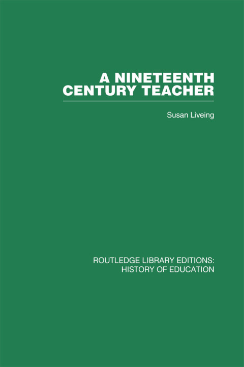 Cover image for book A Nineteenth Century Teacher