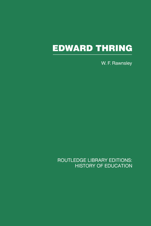 Cover image for book Edward Thring