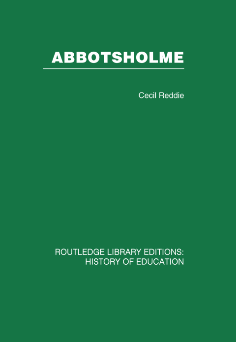 Cover image for book Abbotsholme