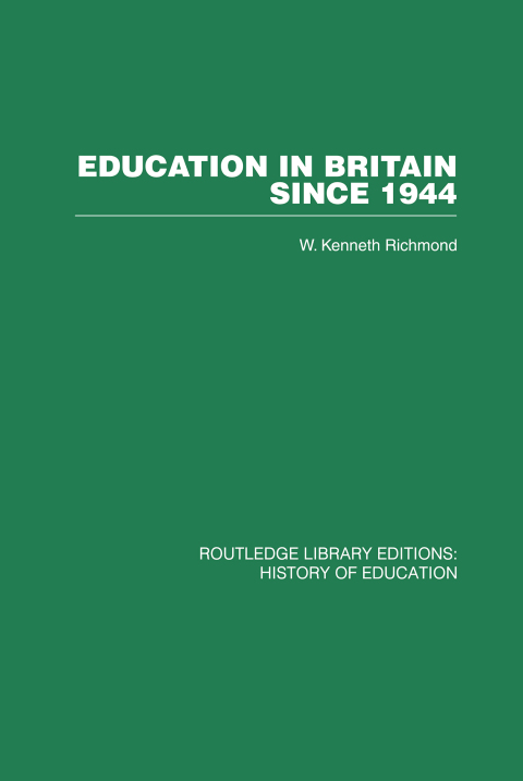 Cover image for book Education in Britain Since 1944