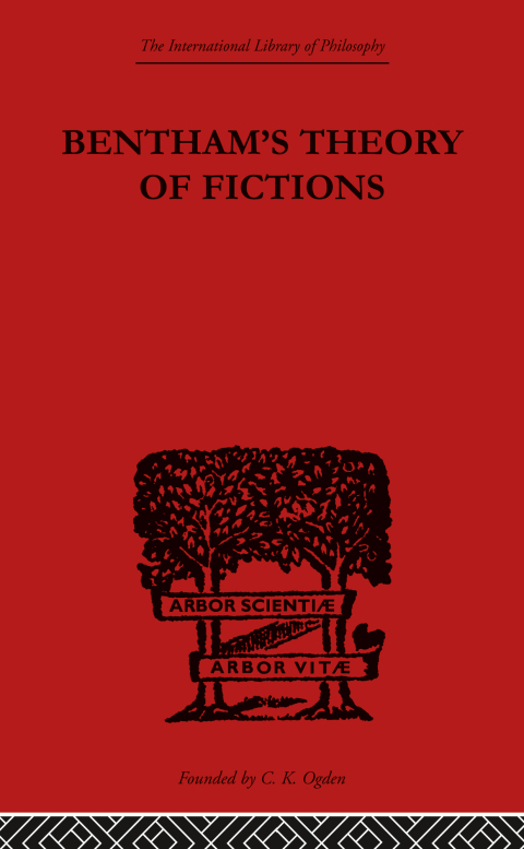 Cover image for book Bentham's Theory of Fictions