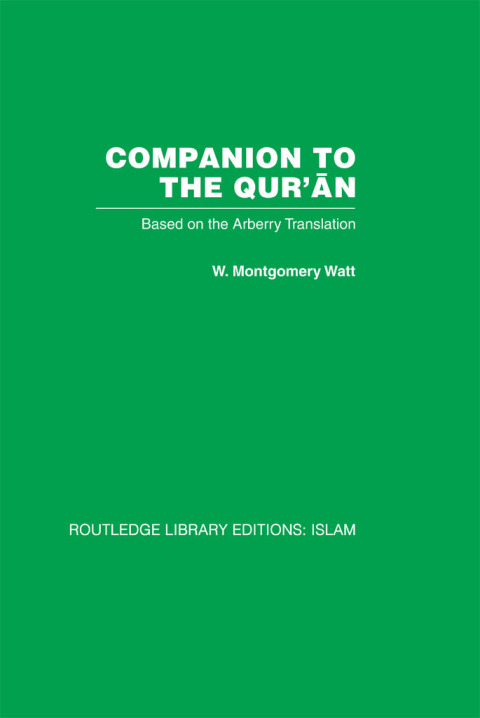 Cover image for book Companion to the Qur'an