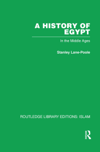 Cover image: A History of Egypt 1st edition 9780415440684