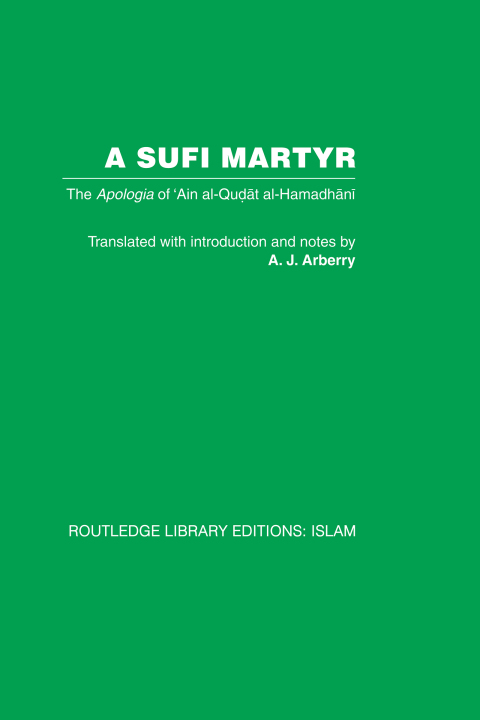 Cover image for book A Sufi Martyr