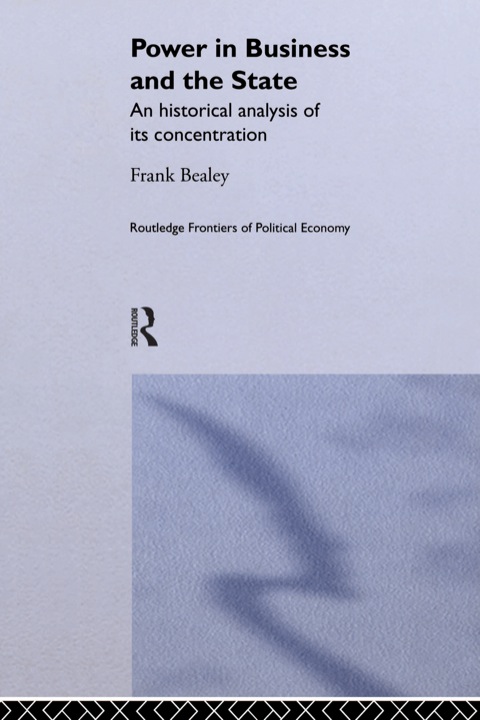 Cover image for book Power in Business and the State