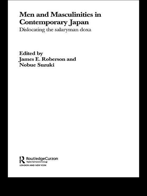 Cover image for book Men and Masculinities in Contemporary Japan