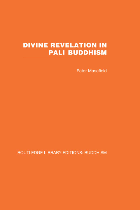 Cover image for book Divine Revelation in Pali Buddhism