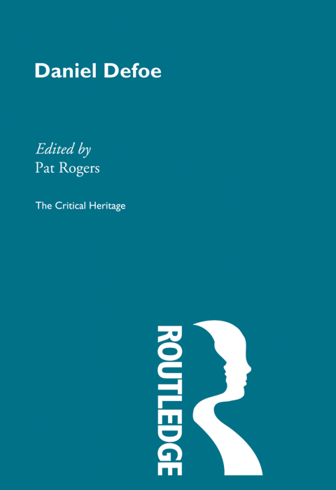 Cover image for book Daniel Defoe