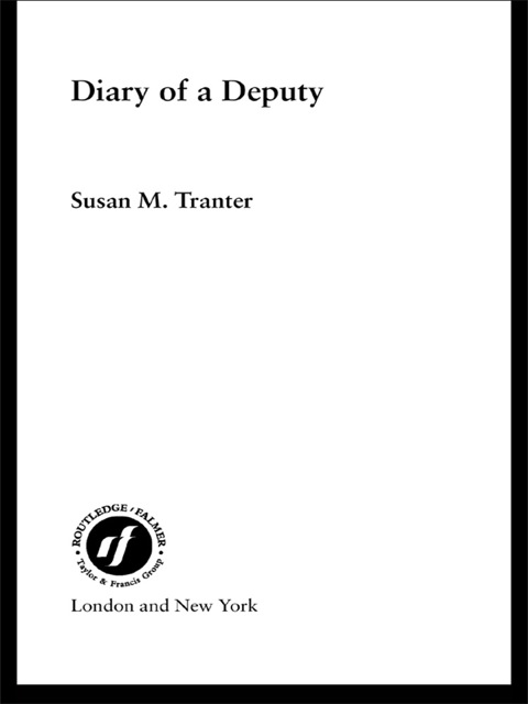 Cover image for book Diary of A Deputy