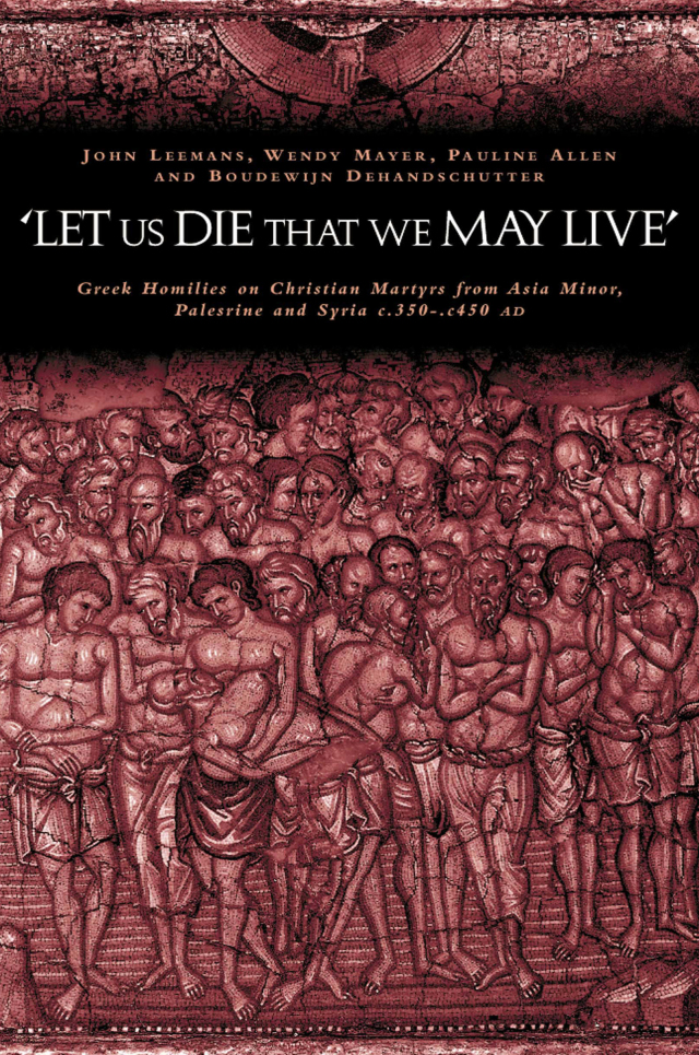 'Let us die that we may live'