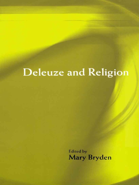 Cover image for book Deleuze and Religion