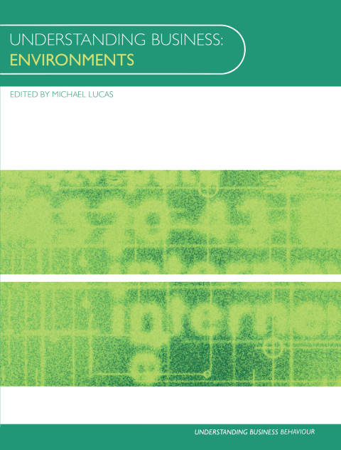 Cover image for book Understanding Business Environments