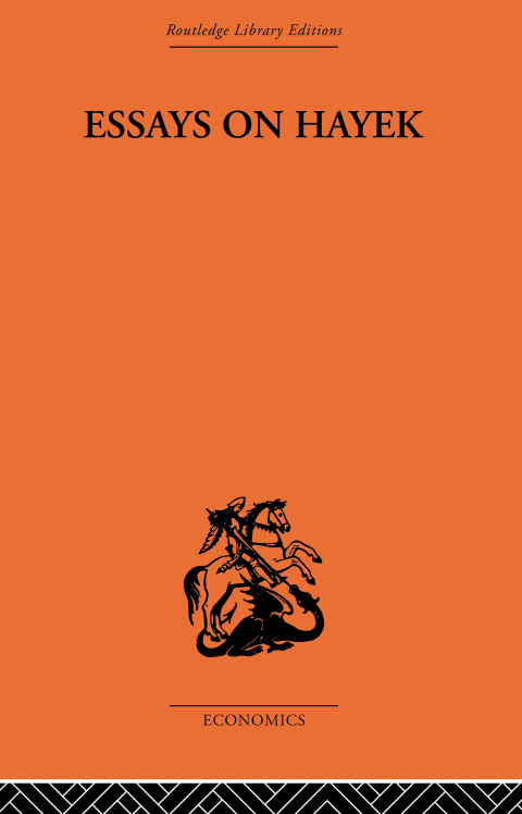 Cover image for book Essays on Hayek