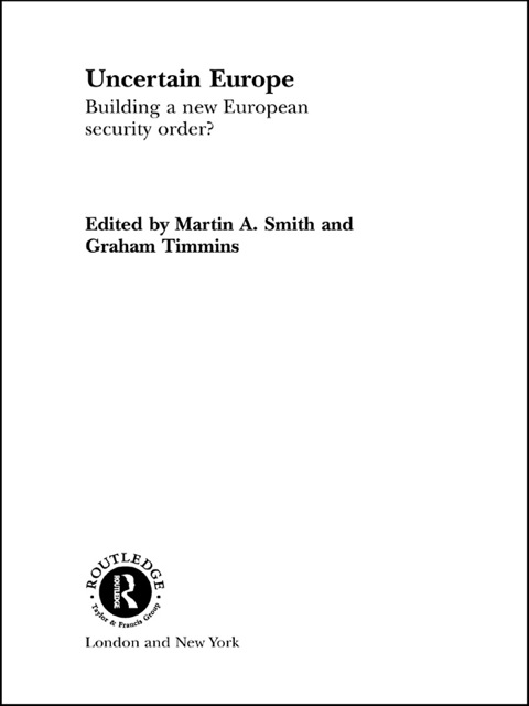 Cover image for book Uncertain Europe