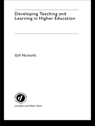 Developing Teaching and Learning in Higher Education