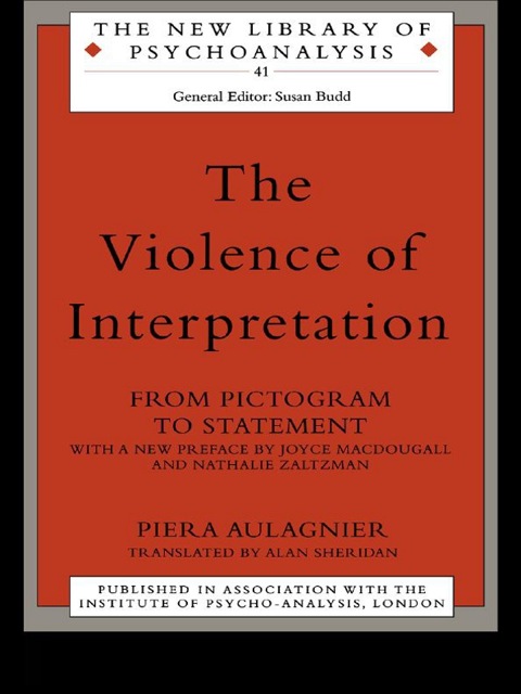 Cover image for book The Violence of Interpretation