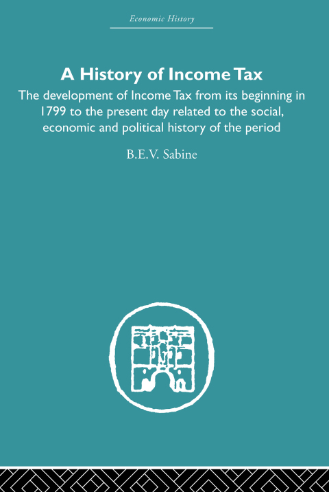 Cover image for book History of Income Tax
