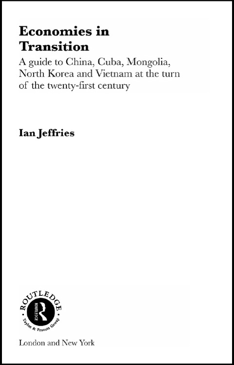 Cover image for book Economies in Transition