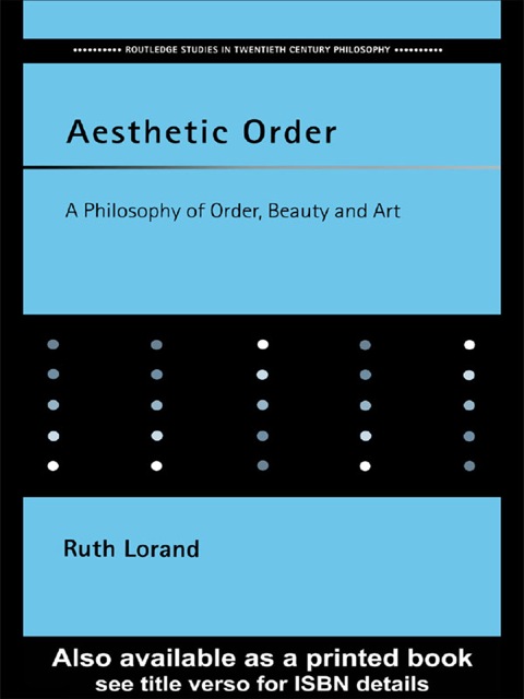 Cover image for book Aesthetic Order