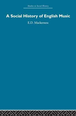 A Social History of English Music