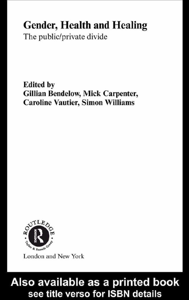 Gender, Health and Healing