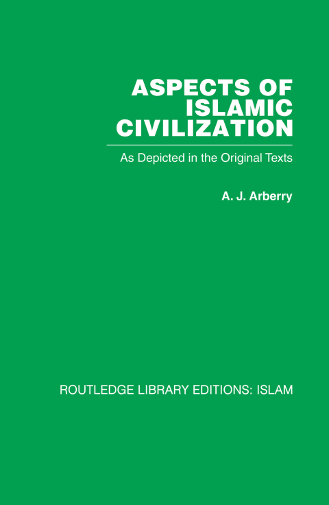 Cover image for book Aspects of Islamic Civilization